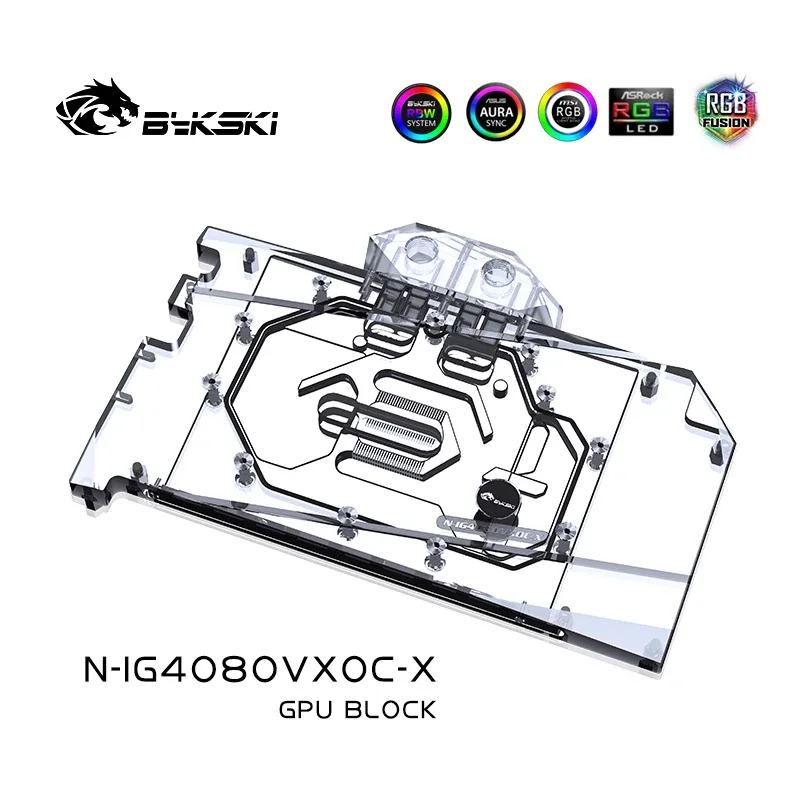 Bykski GPU Block for Colorful  - Rtx 4080 Water Cooling Block recension och pris